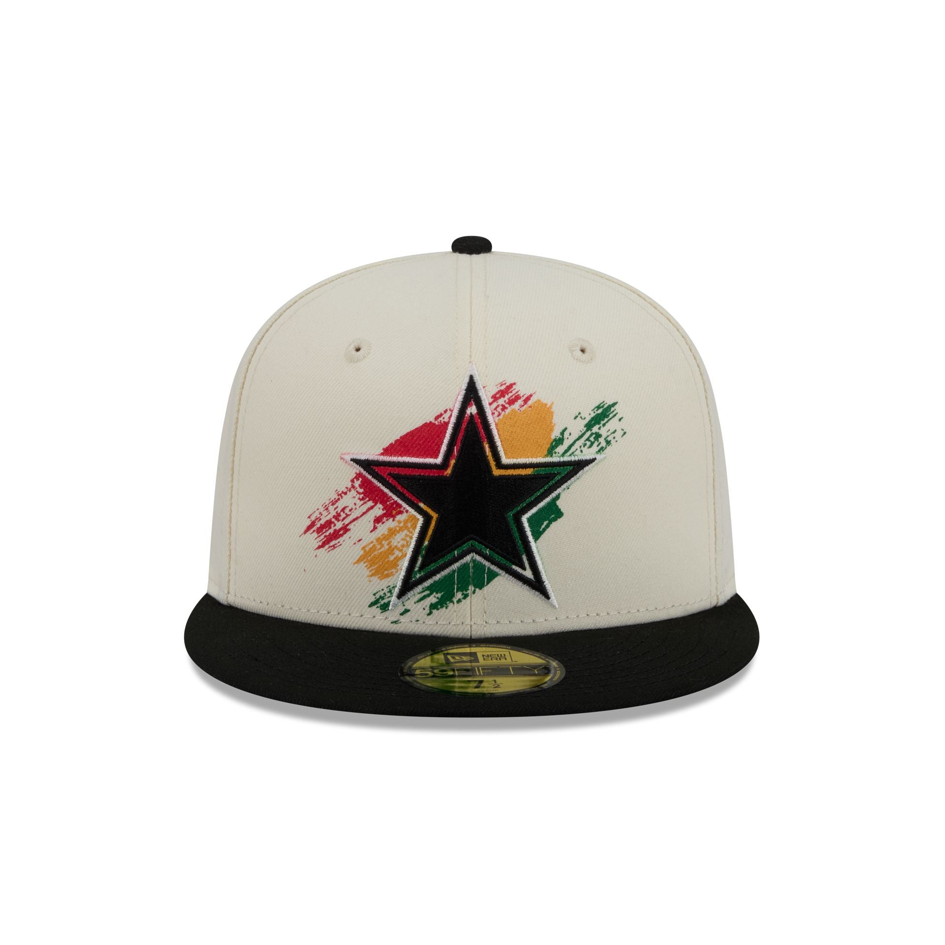 Los Angeles Lakers Rainbow Wordmark 9FORTY A-Frame Trucker Hat