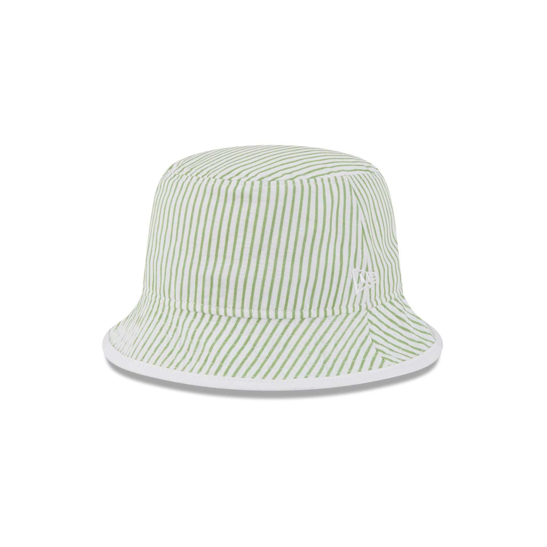 New Era Cap Lime Green Pinstripe Bucket Hat