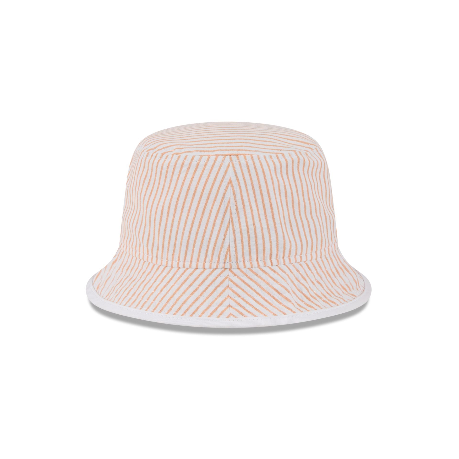 New Era Cap Orange Pinstripe Bucket Hat