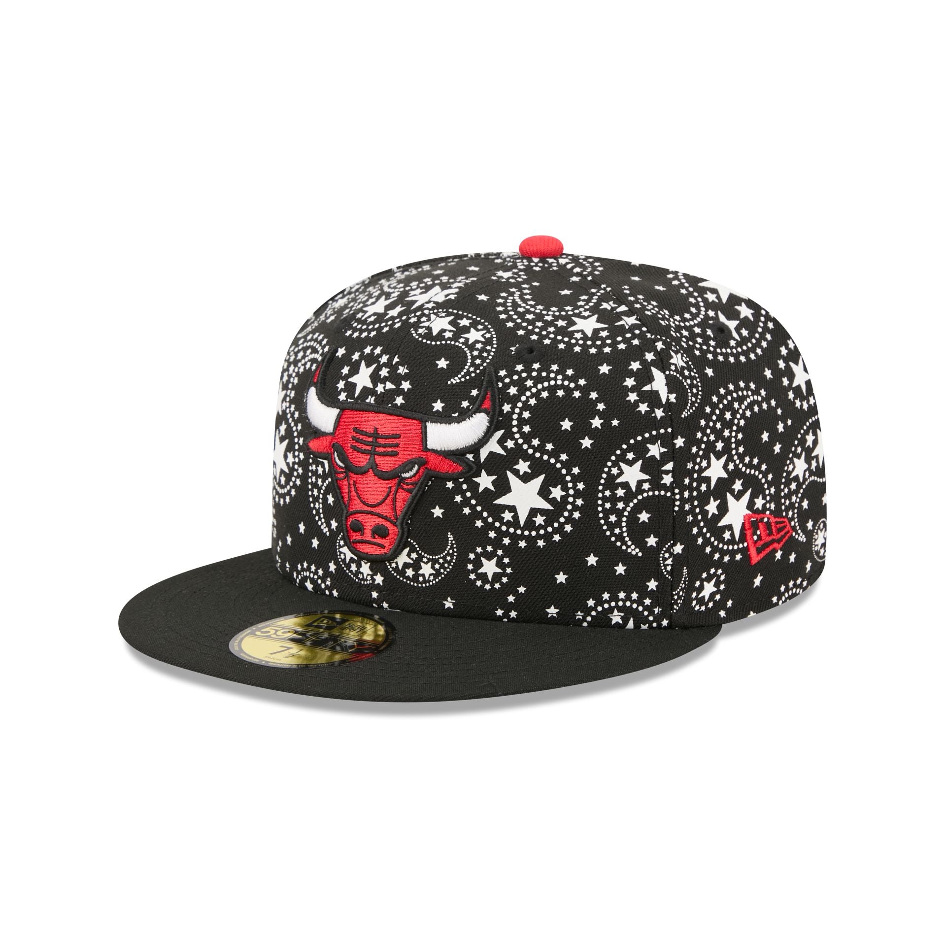 Chicago Bulls Star Studded 59FIFTY Fitted Hat