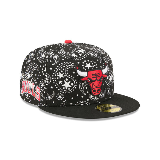 Chicago Bulls Star Studded 59FIFTY Fitted Hat - New Era Cap