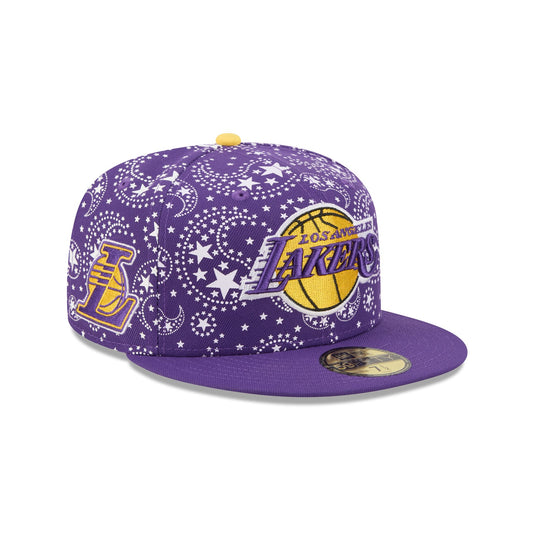 Los Angeles Lakers Star Studded 59FIFTY Fitted Hat - New Era Cap