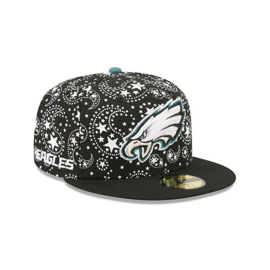 Philadelphia Eagles Star Studded 59FIFTY Fitted Hat - New Era Cap