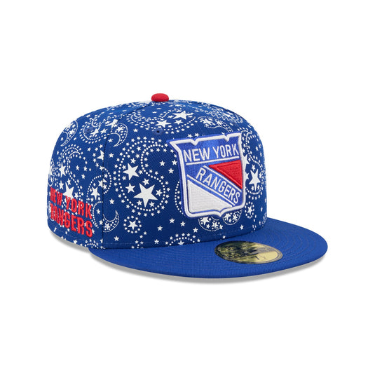 New York Rangers Star Studded 59FIFTY Fitted Hat - New Era Cap