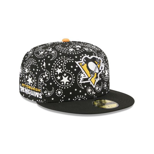 Pittsburgh Penguins Star Studded 59FIFTY Fitted Hat - New Era Cap