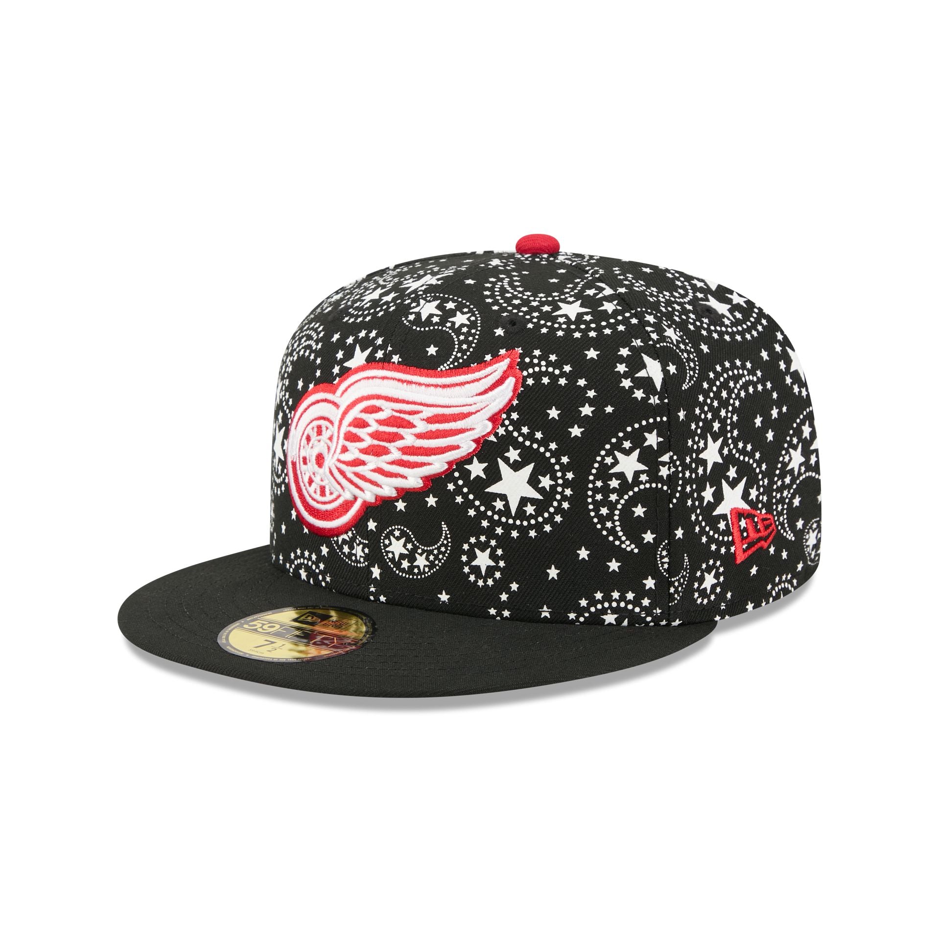 Detroit Red Wings Star Studded 59FIFTY Fitted Hat