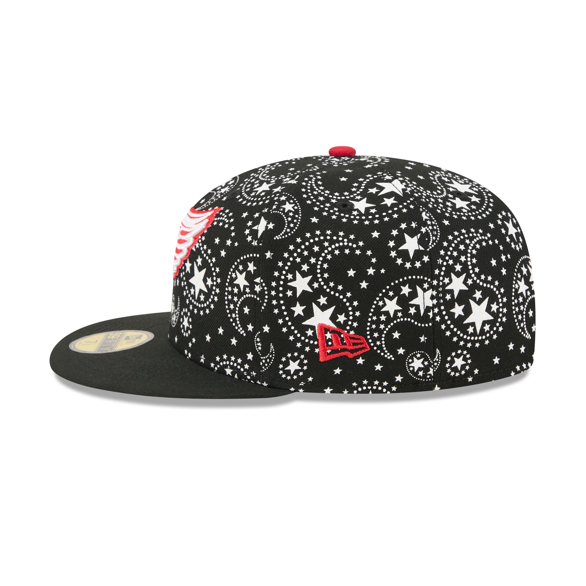 Detroit Red Wings Star Studded 59FIFTY Fitted Hat