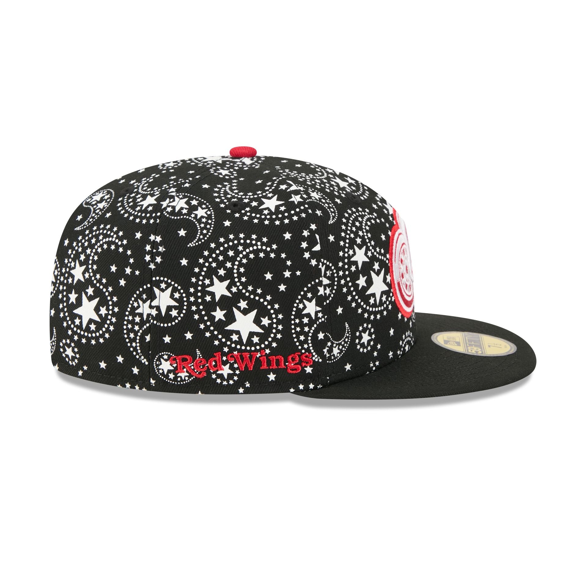 Detroit Red Wings Star Studded 59FIFTY Fitted Hat