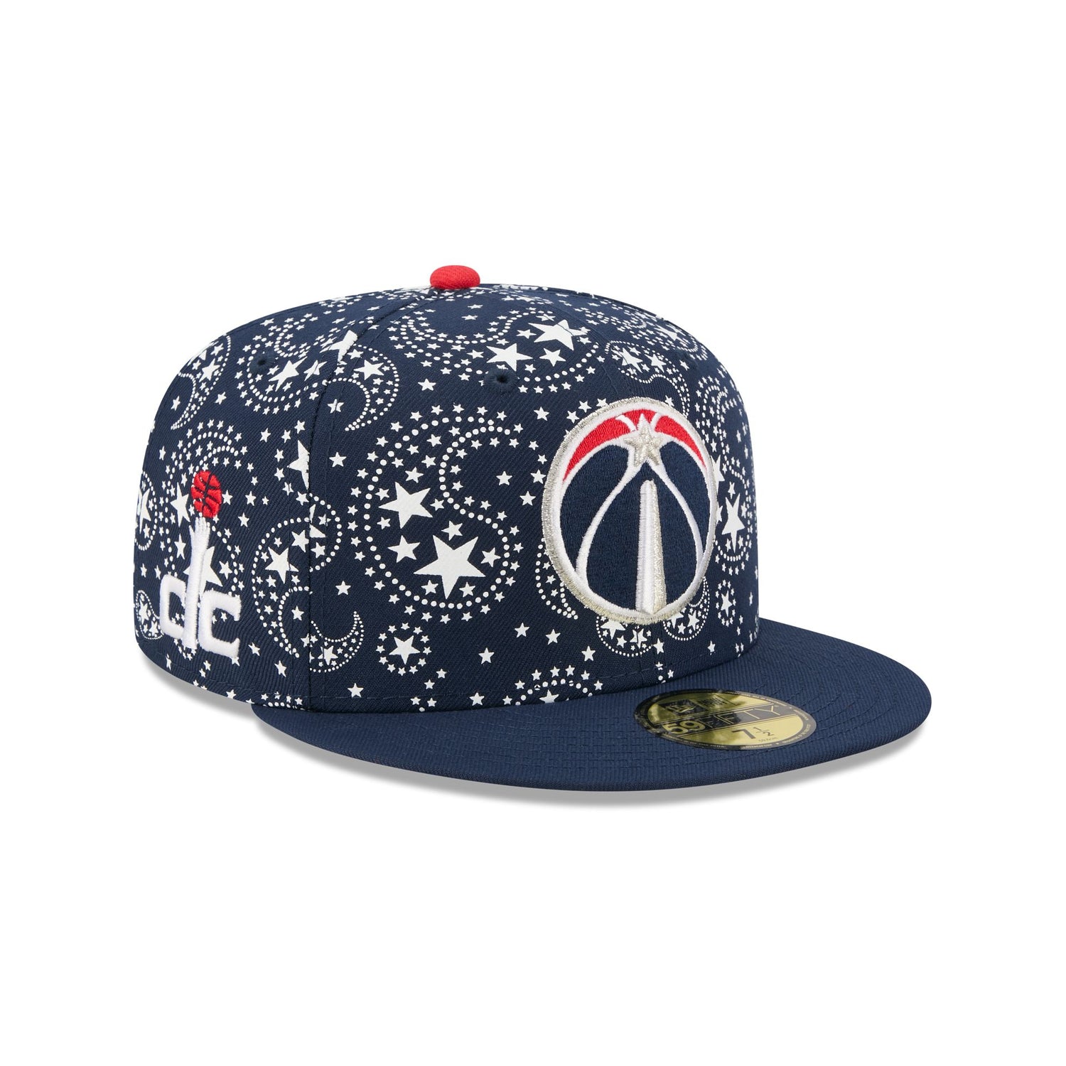 Washington Wizards Star Studded 59FIFTY Fitted Hat