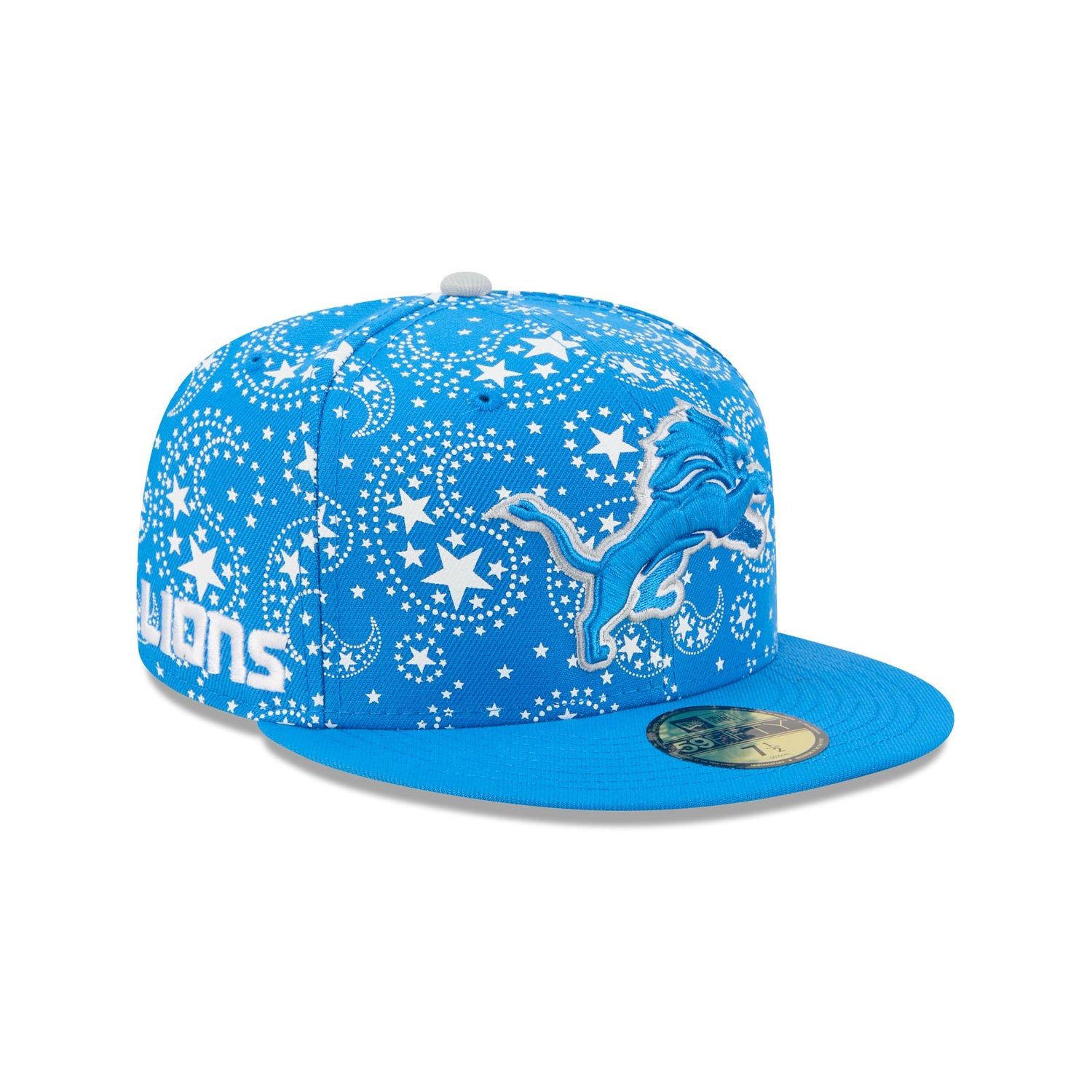 Detroit Lions Star Studded 59FIFTY Fitted Hat