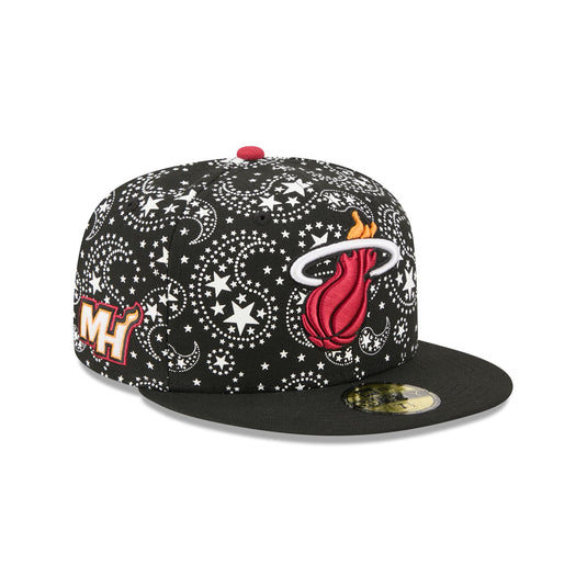 Miami Heat Star Studded 59FIFTY Fitted Hat - New Era Cap
