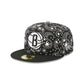 Brooklyn Nets Star Studded 59FIFTY Fitted Hat