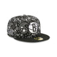 Brooklyn Nets Star Studded 59FIFTY Fitted Hat