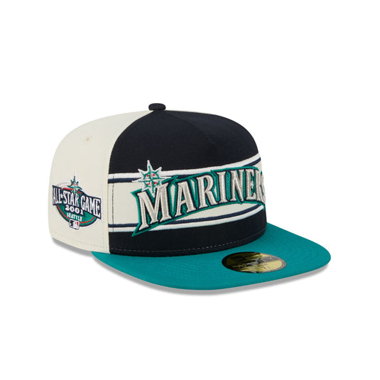 Seattle Mariners Summer Derby 59FIFTY A-Frame Fitted Hat - New Era Cap