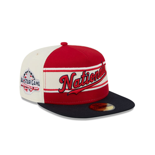 Washington Nationals Summer Derby 59FIFTY A-Frame Fitted Hat - New Era Cap