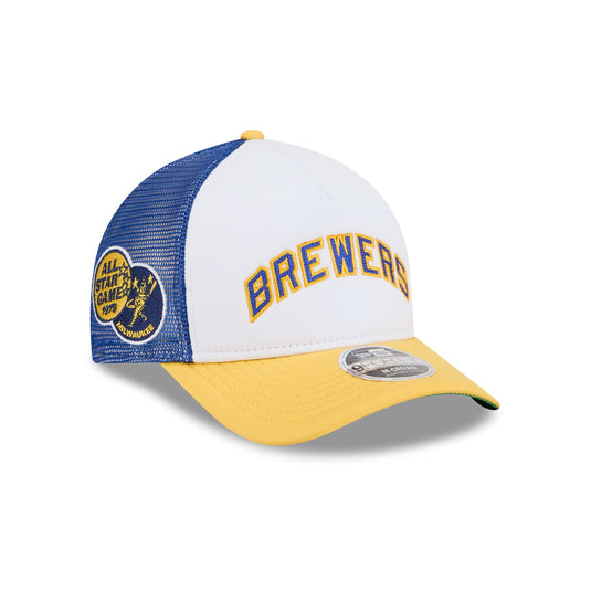 Milwaukee Brewers Summer Derby 9FORTY M-Crown A-Frame Snapback Hat - New Era Cap
