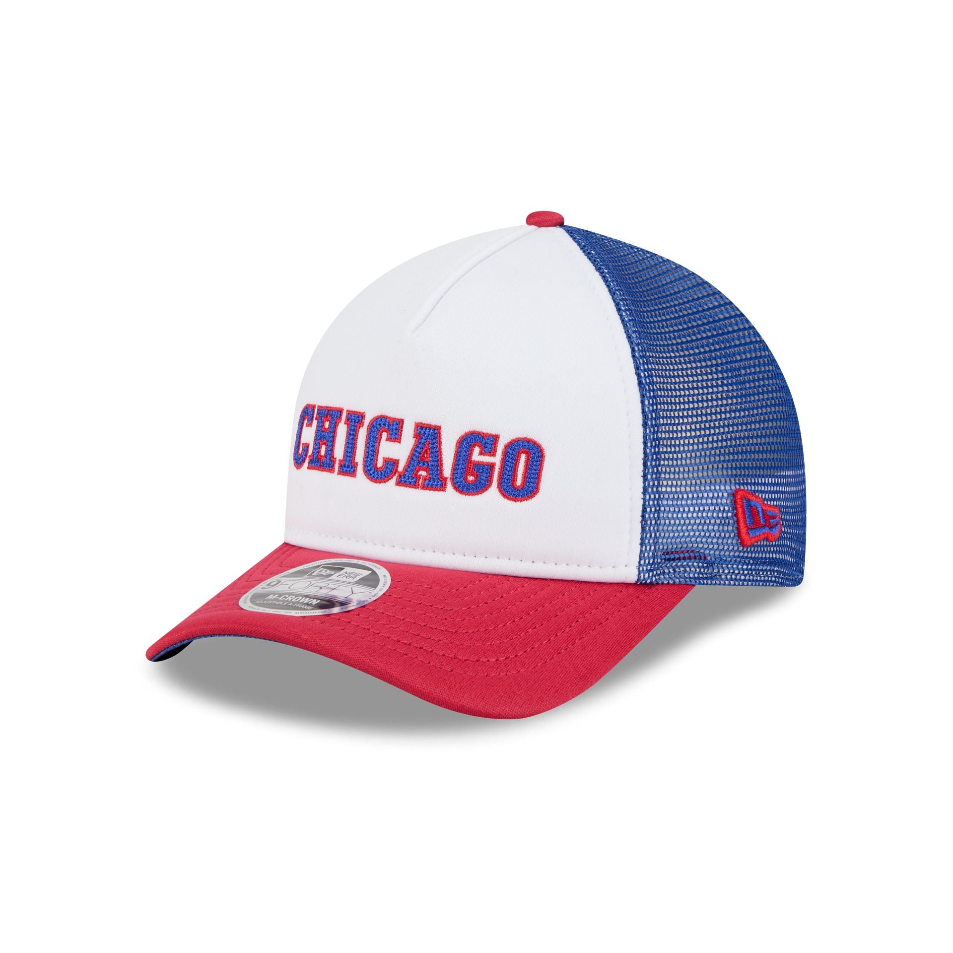Chicago Cubs Summer Derby 9FORTY M-Crown A-Frame Snapback Hat
