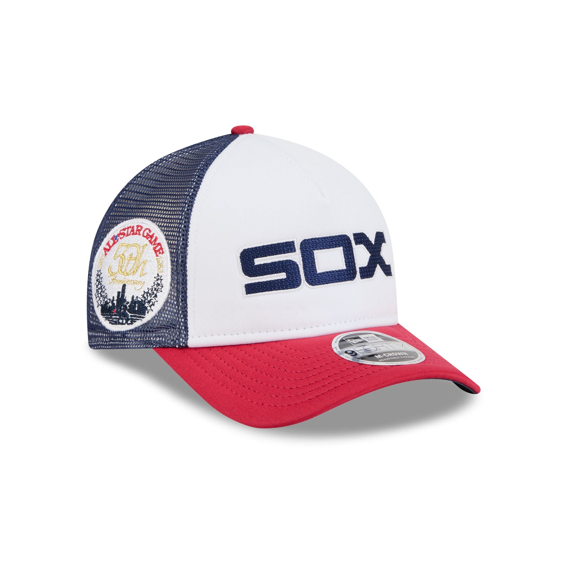 Chicago White Sox Summer Derby 9FORTY M-Crown A-Frame Snapback Hat