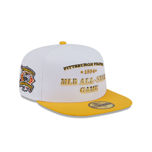 Pittsburgh Pirates Summer Derby White 59FIFTY A-Frame Fitted Hat - New Era Cap