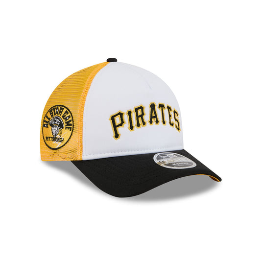 Pittsburgh Pirates Summer Derby 9FORTY M-Crown A-Frame Snapback Hat - New Era Cap