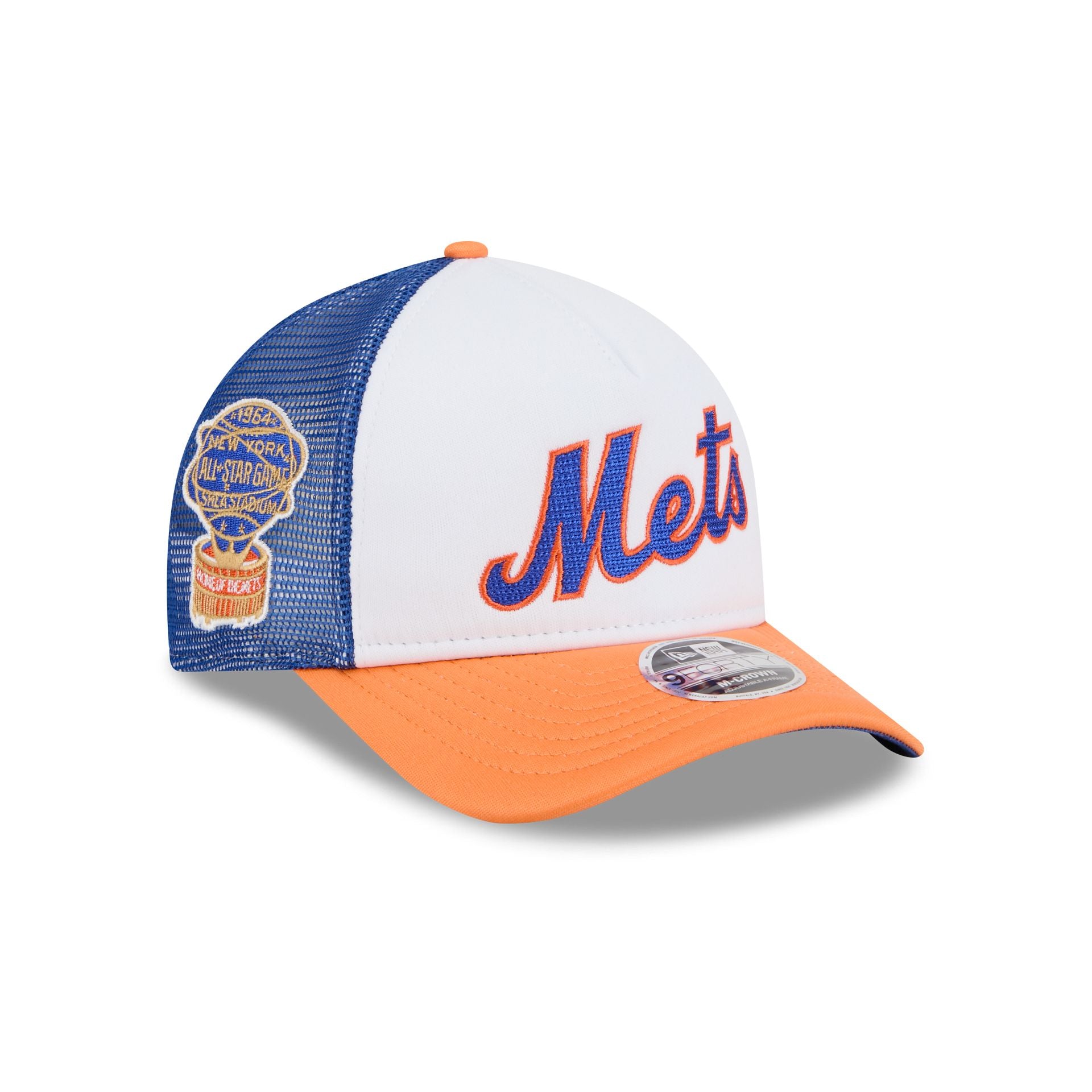 New York Mets Summer Derby 9FORTY M-Crown A-Frame Snapback Hat