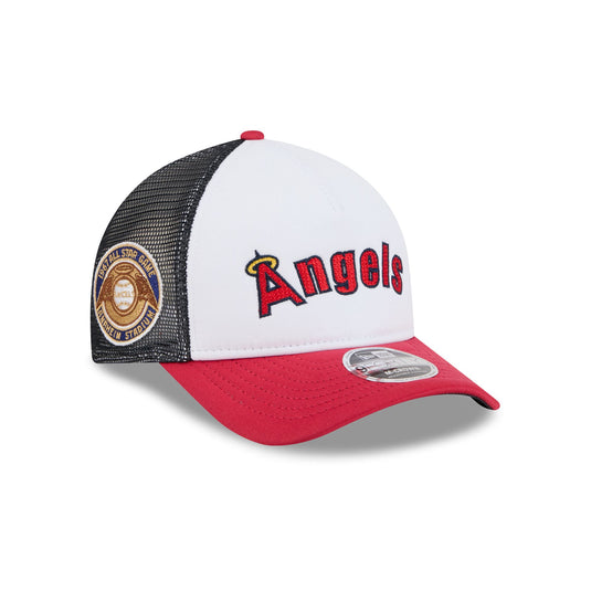 Los Angeles Angels Summer Derby 9FORTY M-Crown A-Frame Snapback Hat - New Era Cap