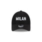 AC Milan Wordmark Black 9FORTY Adjustable Hat