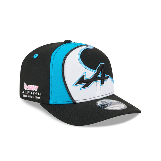 2025 Miami Race BWT Alpine F1 Team Blue Black 9SEVENTY Stretch-Snap Hat - New Era Cap