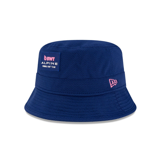 2025 Miami Race BWT Alpine F1 Team Light Navy Bucket Hat - New Era Cap