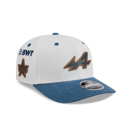BWT Alpine F1 Team 2025 Austin Race Special 9SEVENTY Stretch-Snap Hat - New Era Cap