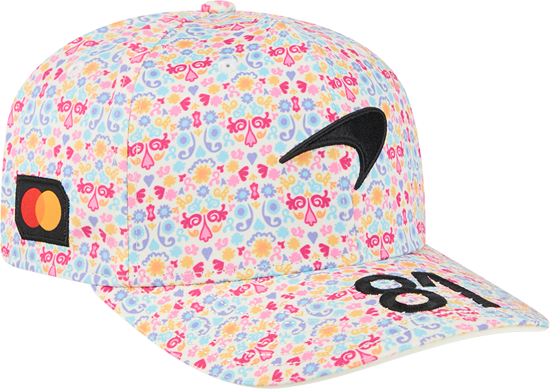 McLaren Formula 1 Team 2025 Mexico City Race Special Oscar Piastri 9SEVENTY Stretch-Snap Hat