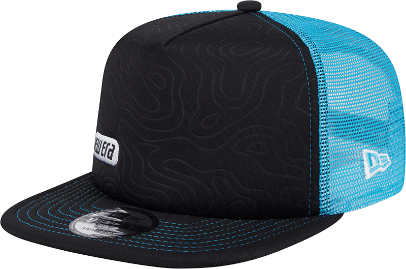 New Era Cap Blue Wisteria 9FIFTY A-Frame Trucker Hat