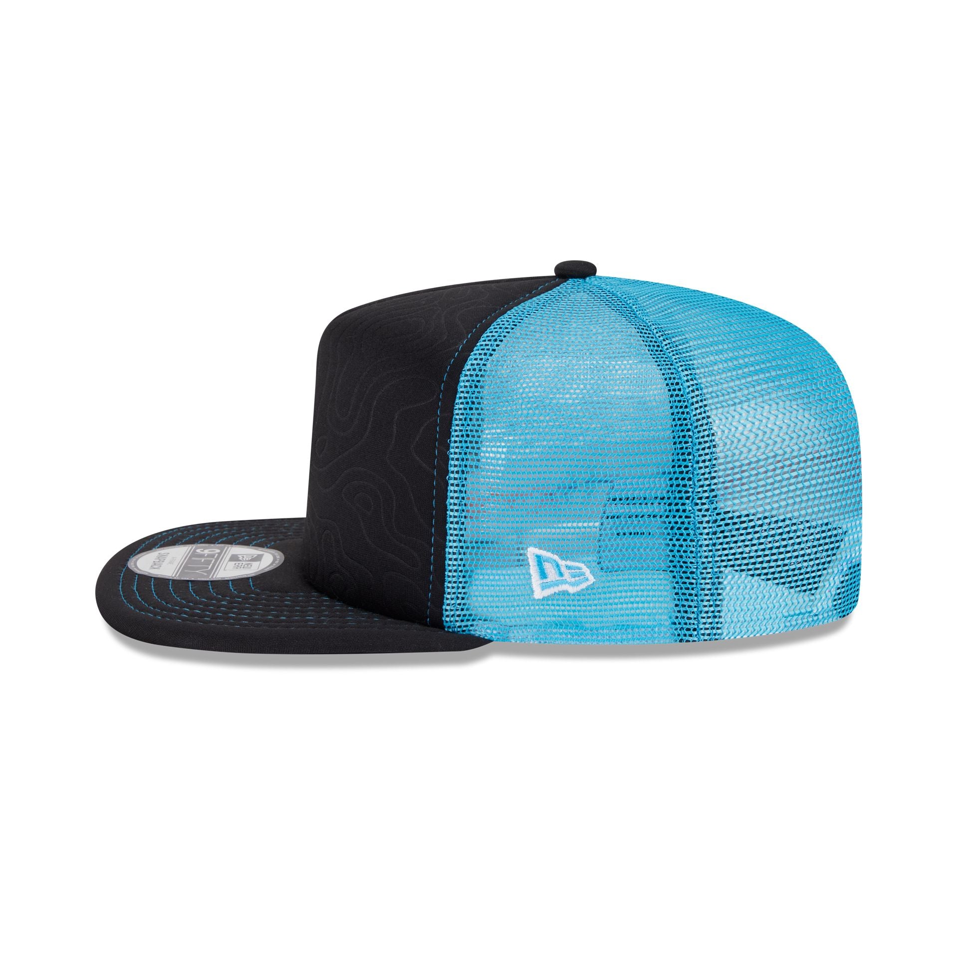 WACKOMARIA × NEW ERA / 9FIFTY TRUCKER New Era Cap Blue Wisteria 9FIFTY A-Frame Trucker Hat