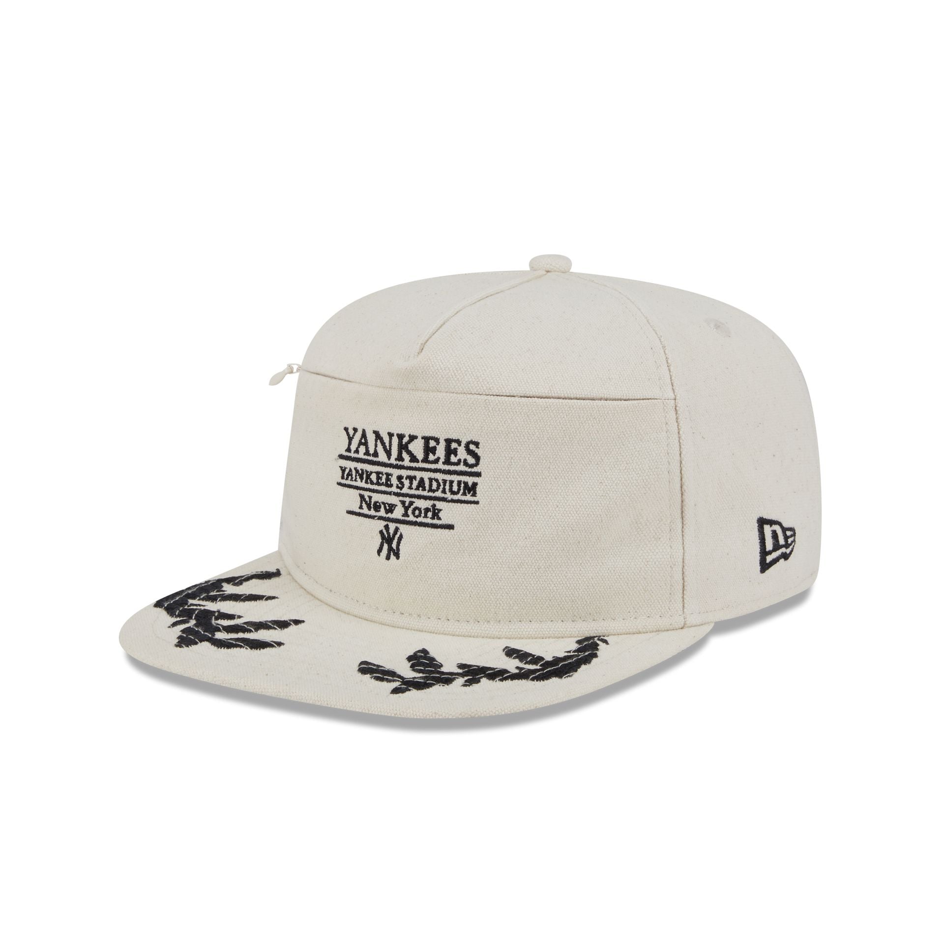 New York Yankees Front Zip 59FIFTY A-Frame Fitted – New Era Cap