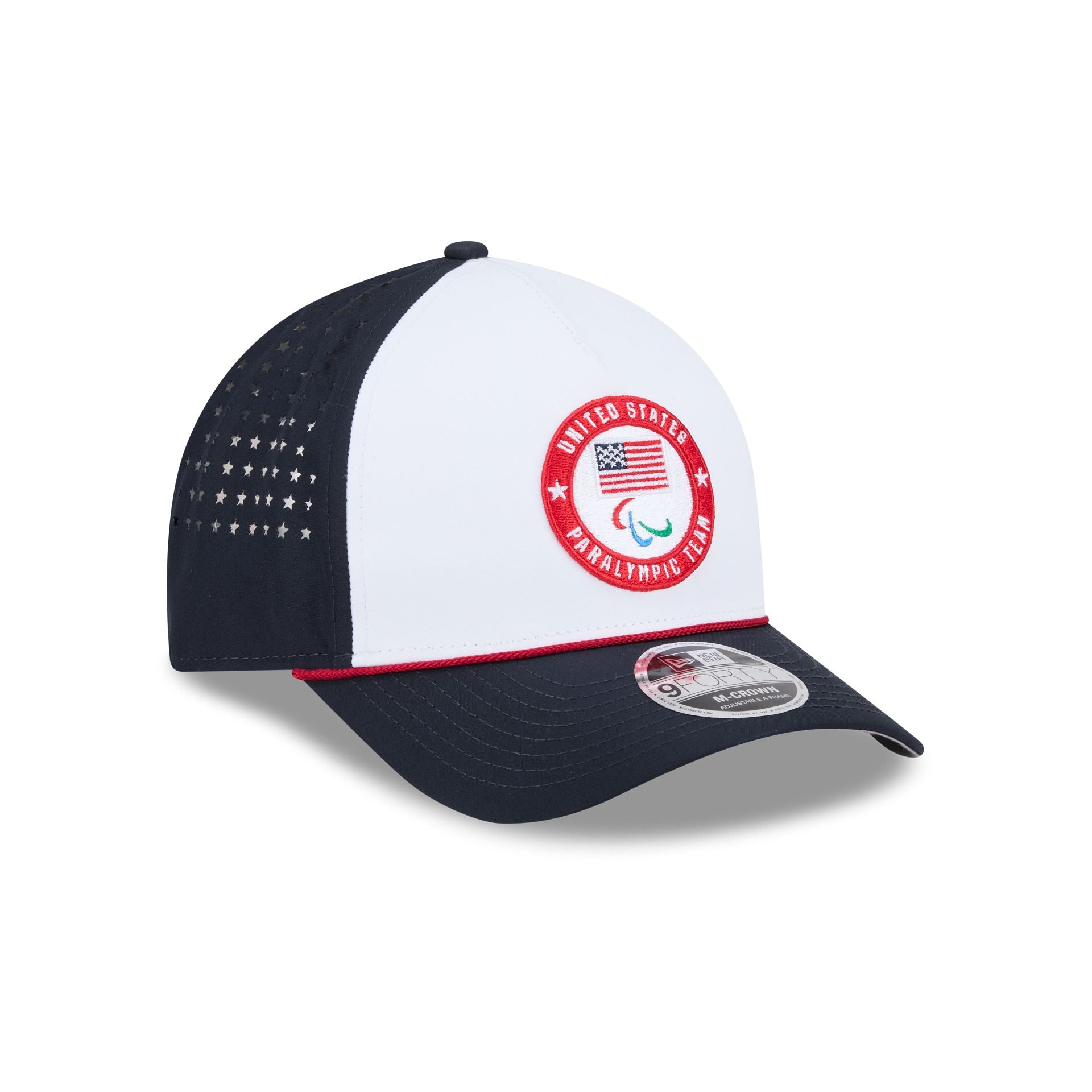 Team USA 2026 Winter Paralympics Milan 9FORTY M-Crown A-Frame Snapback Hat