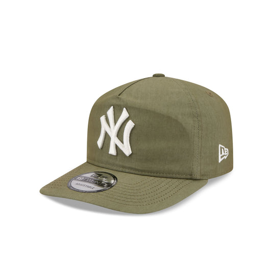 New York Yankees Olive Green Nylon 19TWENTY Adjustable Hat - New Era Cap