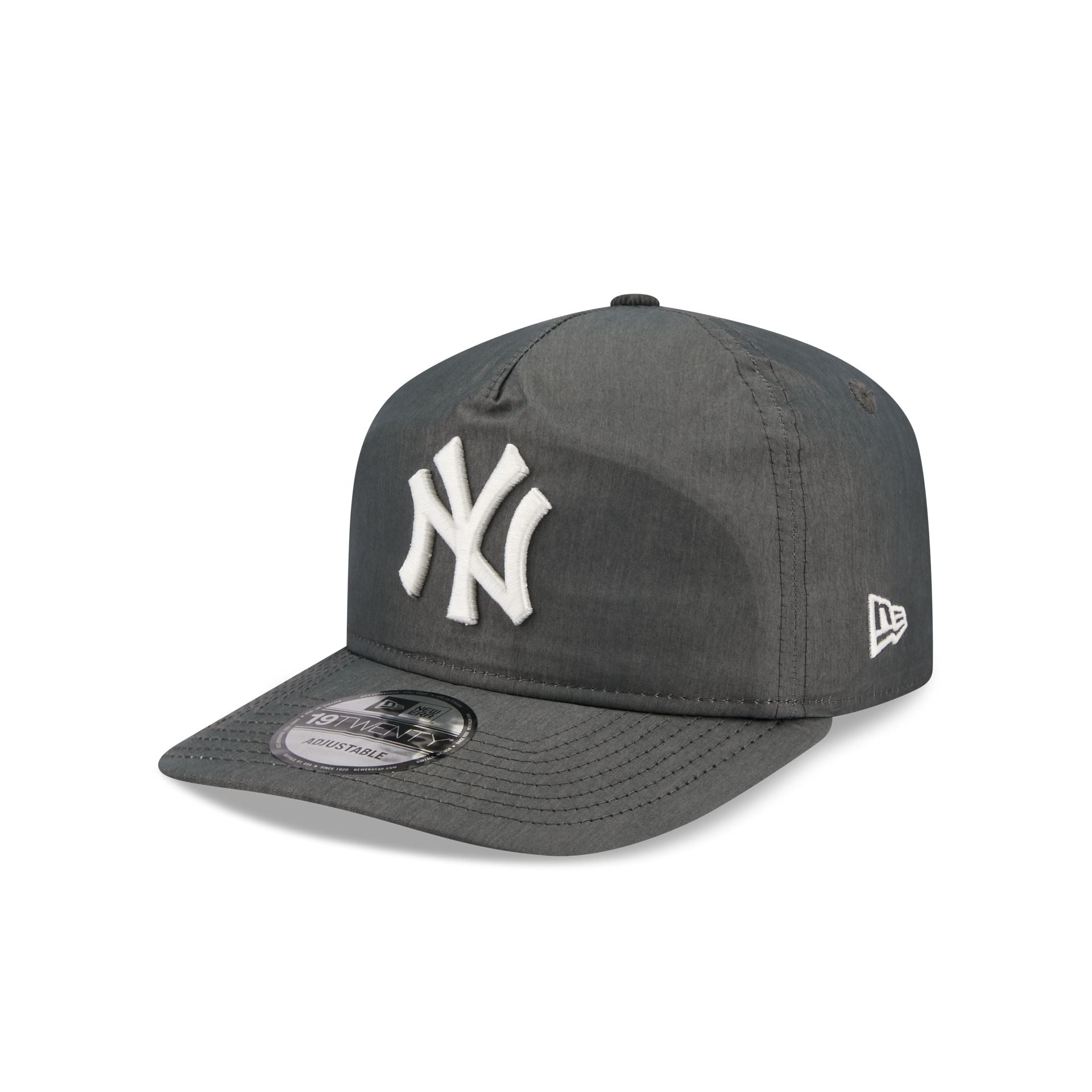 New York Yankees Heather Gray Nylon 19TWENTY Adjustable Hat