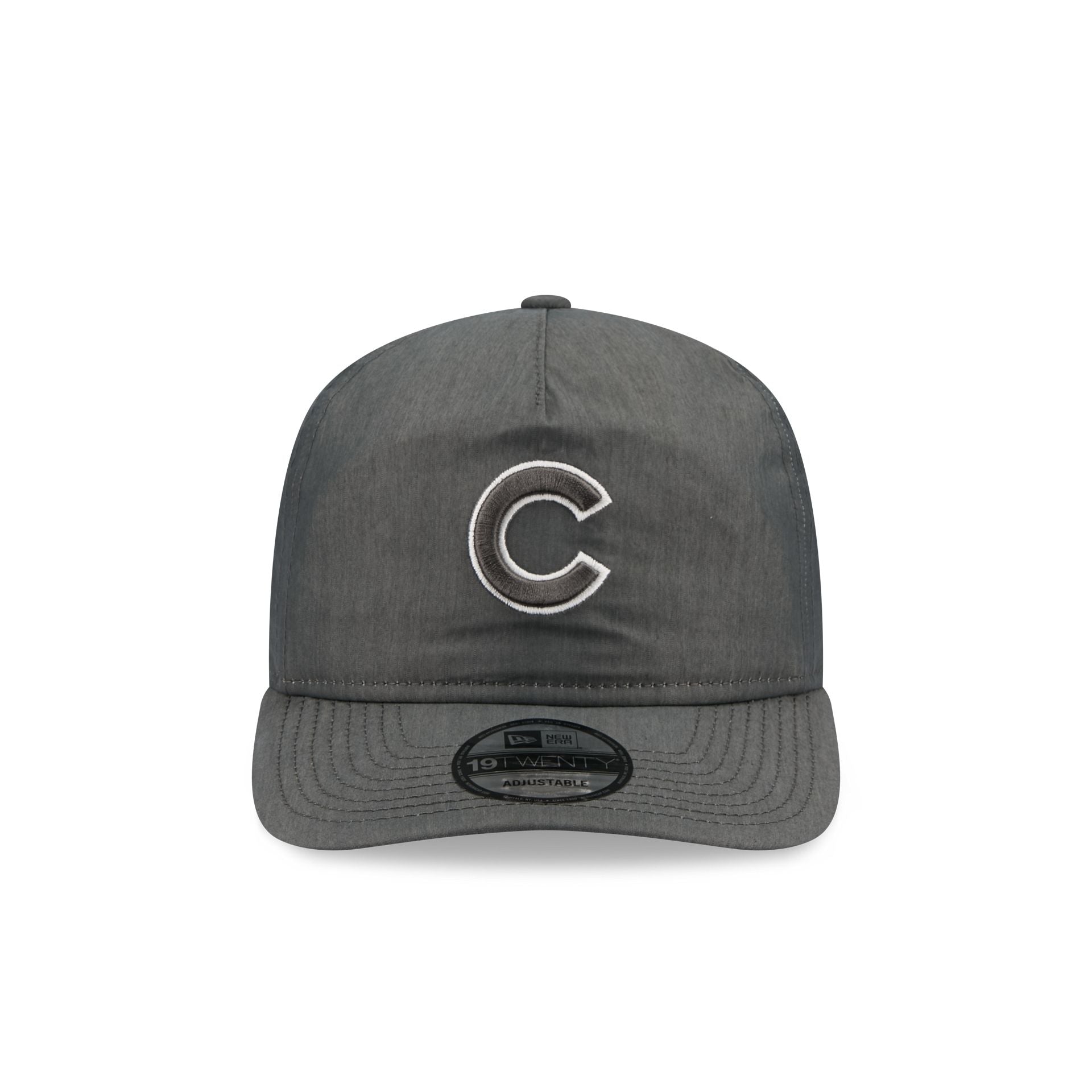 Chicago Cubs Heather Gray Nylon 19TWENTY Adjustable Hat