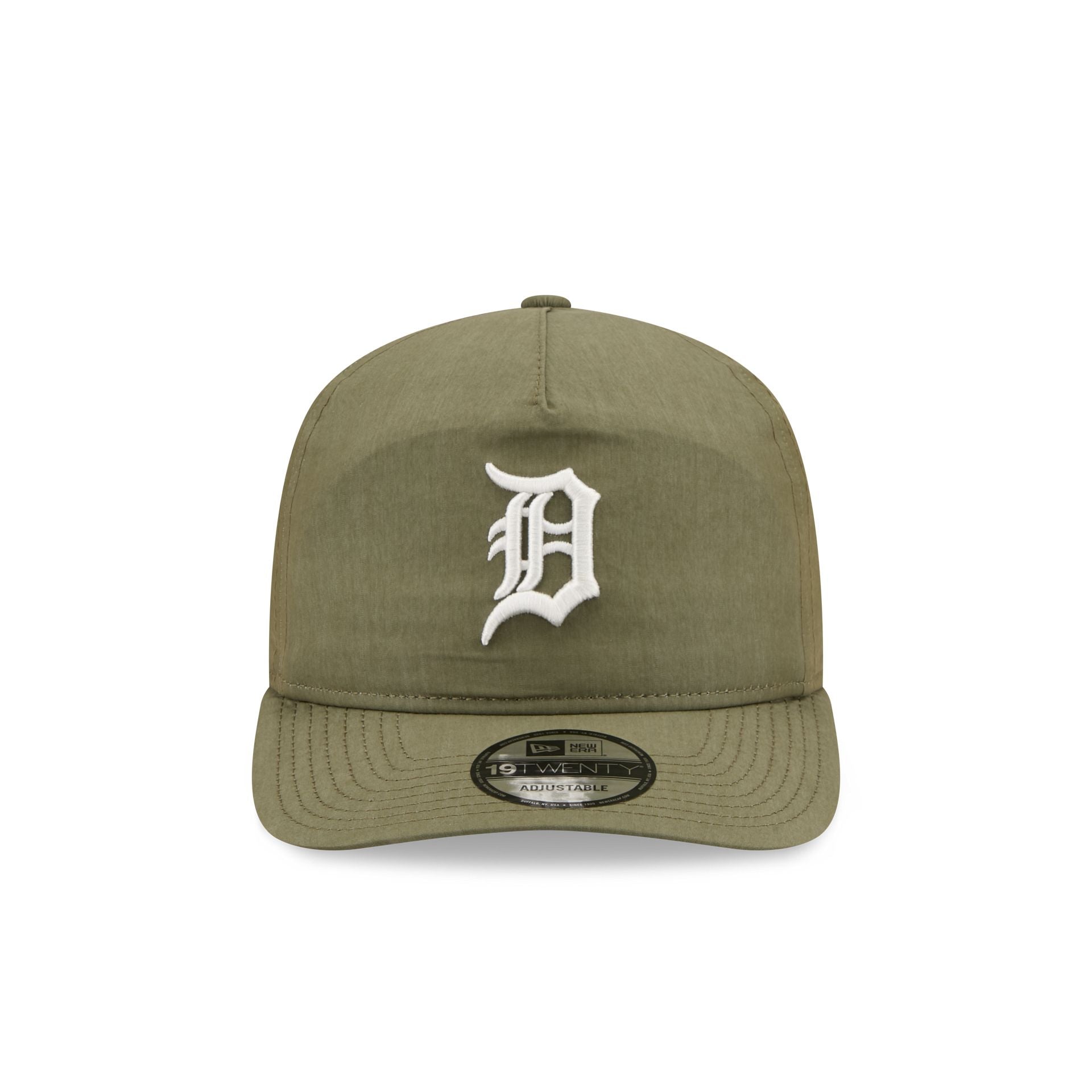 Detroit Tigers Olive Green Nylon 19TWENTY Adjustable Hat