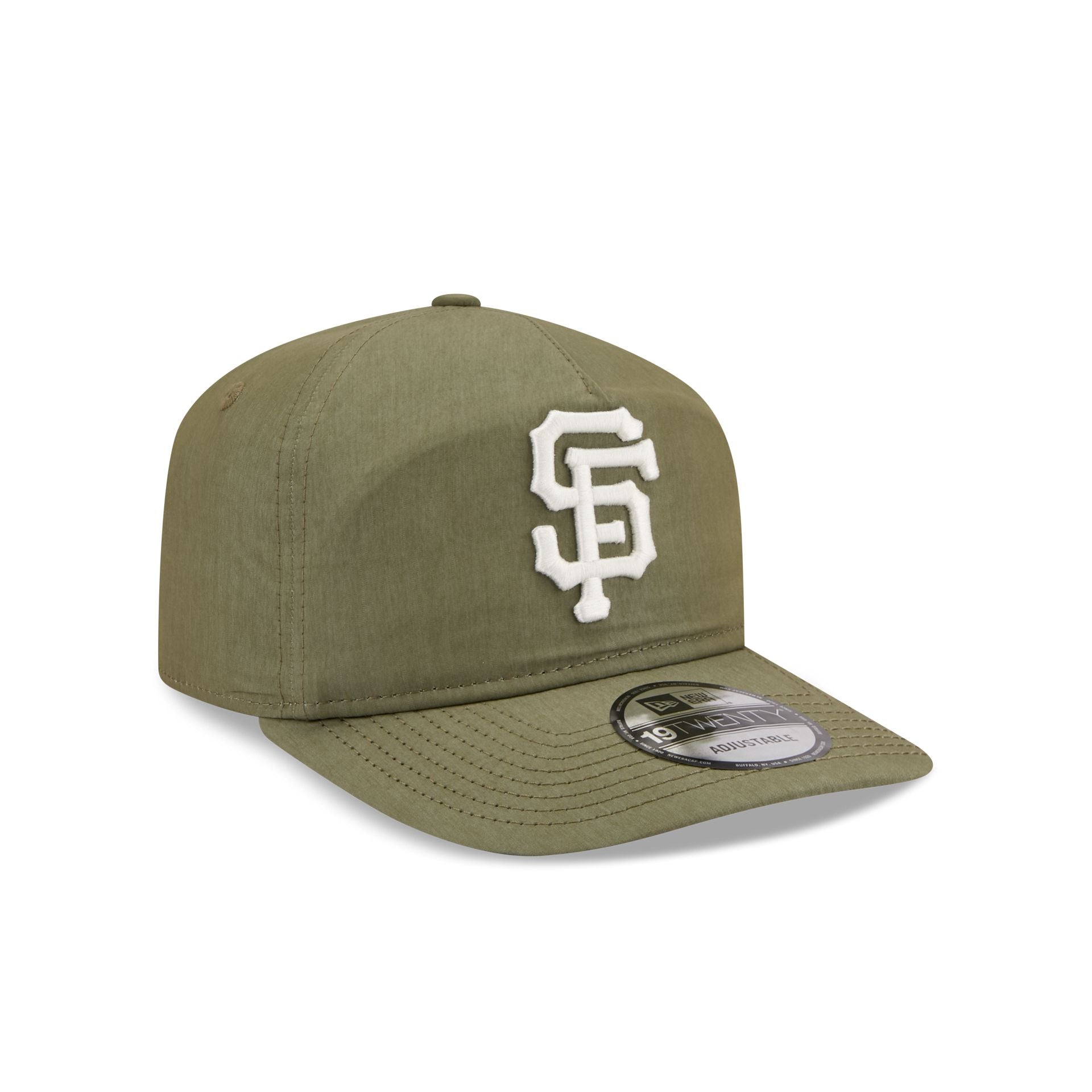 San Francisco Giants Olive Green Nylon 19TWENTY Adjustable Hat