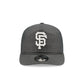 San Francisco Giants Heather Gray Nylon 19TWENTY Adjustable Hat