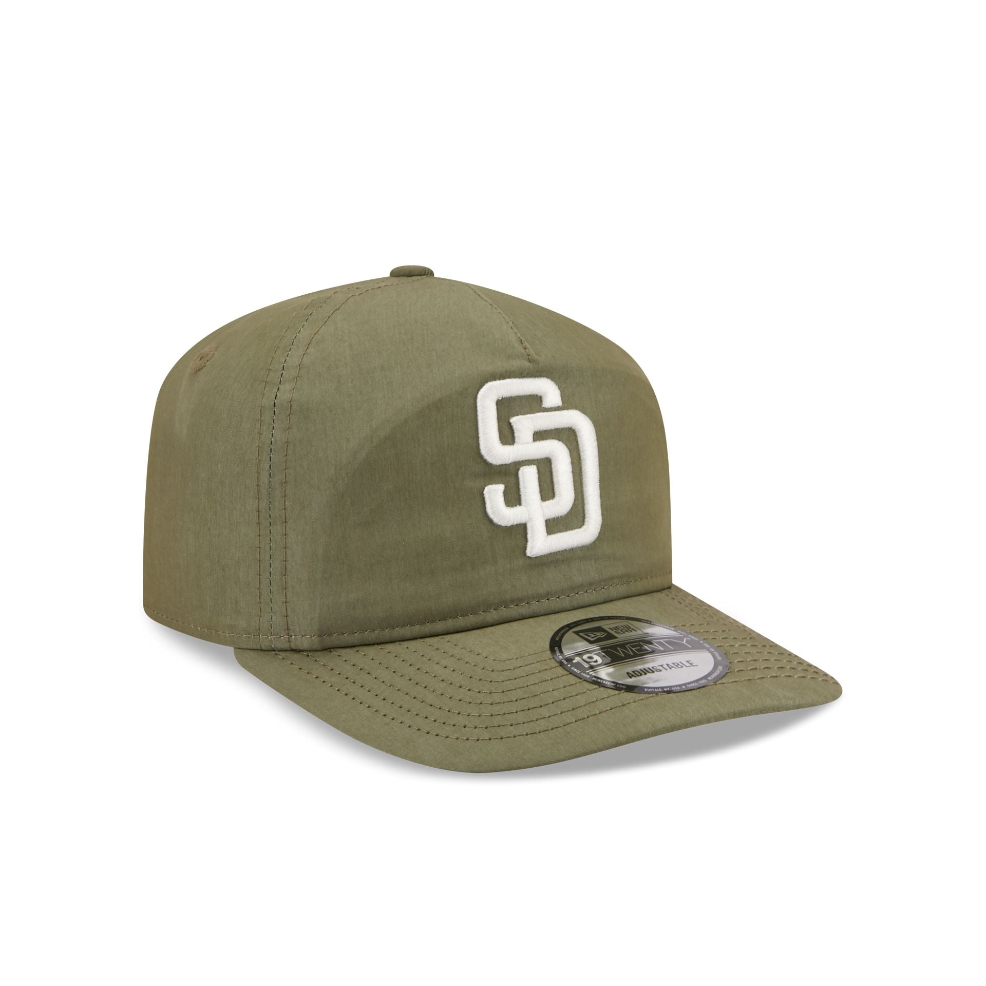 San Diego Padres Olive Green Nylon 19TWENTY Adjustable Hat