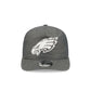 Philadelphia Eagles Heather Gray Nylon 19TWENTY Adjustable Hat