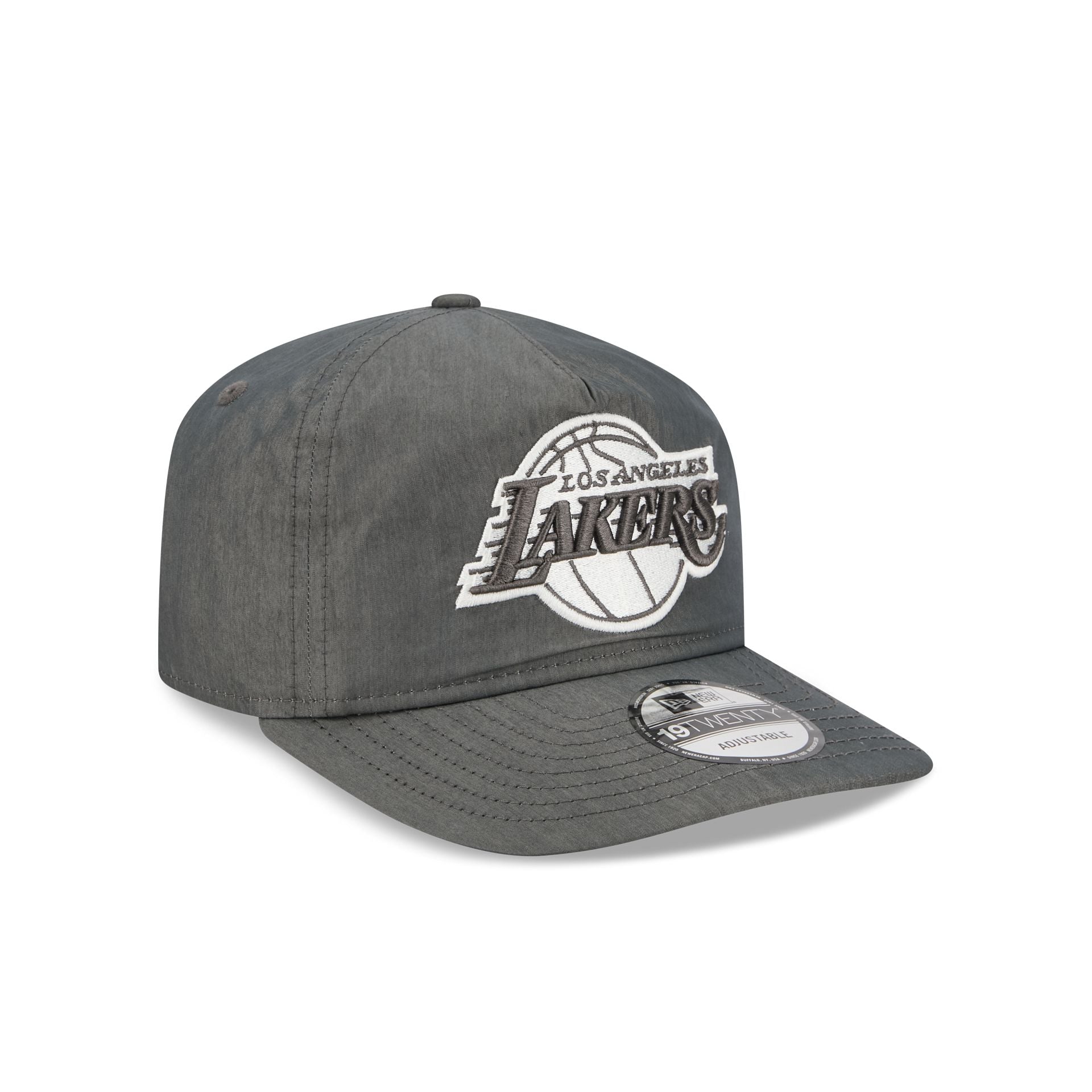 Los Angeles Lakers Heather Gray Nylon 19TWENTY Adjustable Hat