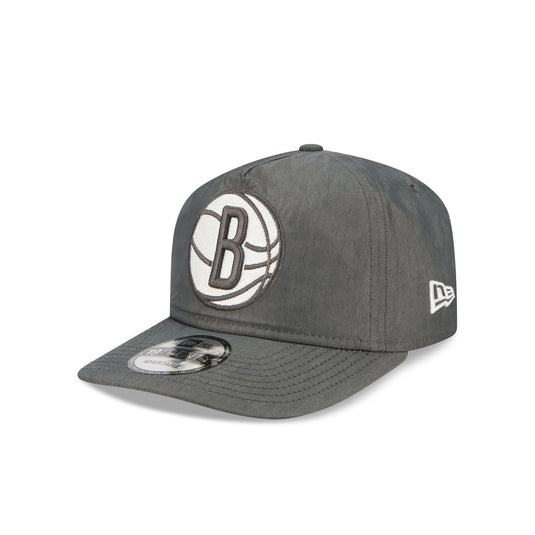 Brooklyn Nets Heather Gray Nylon 19TWENTY Adjustable Hat - New Era Cap
