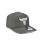 Chicago Bulls Heather Gray Nylon 19TWENTY Adjustable Hat