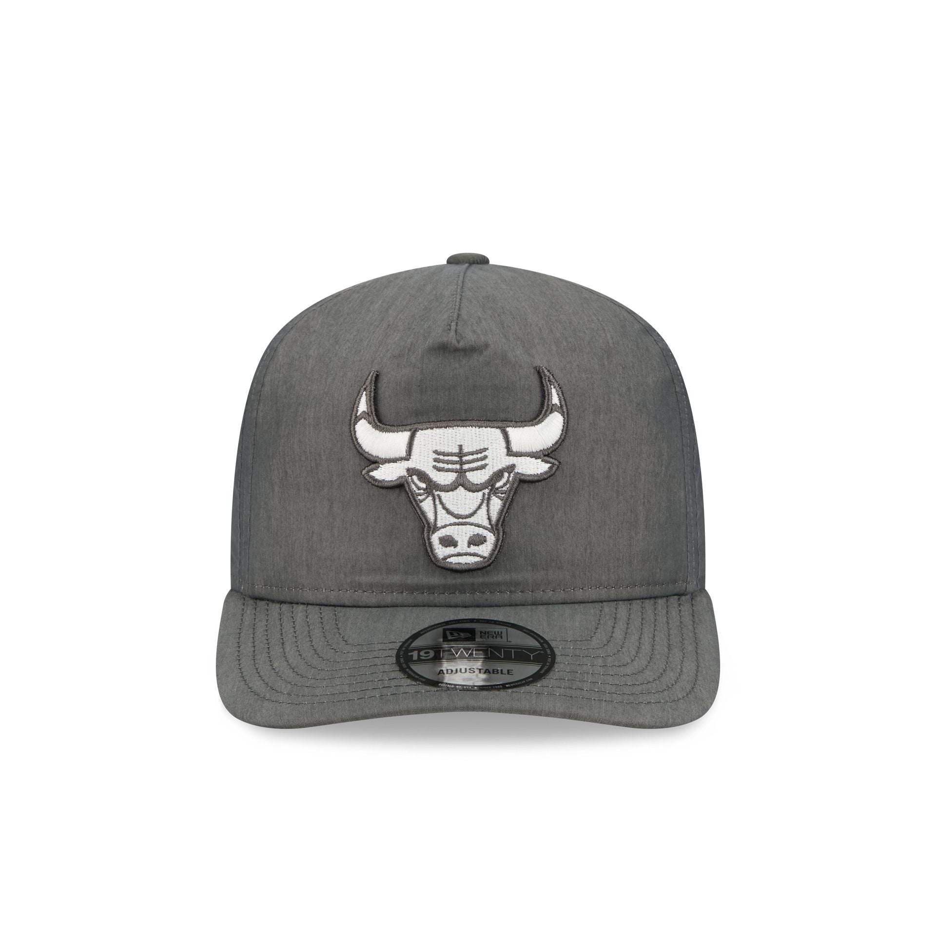 Chicago Bulls Heather Gray Nylon 19TWENTY Adjustable Hat