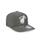 Miami Heat Heather Gray Nylon 19TWENTY Adjustable Hat