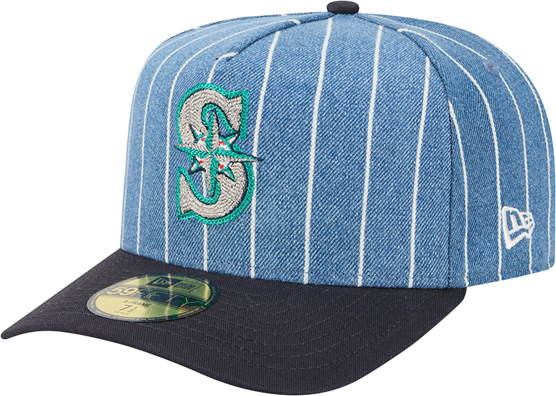 Seattle Mariners Parallel 59FIFTY A-Frame Fitted Hat