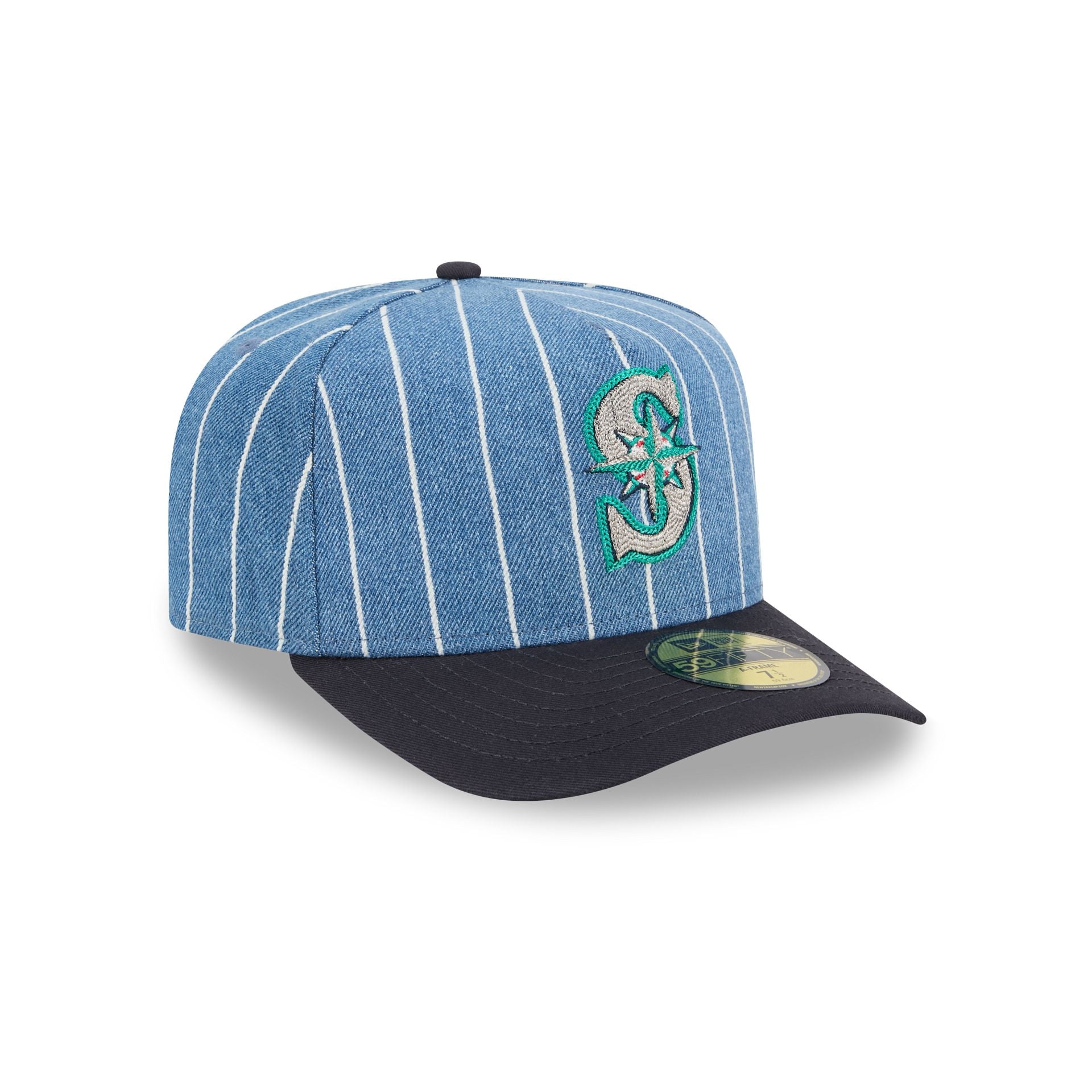 Seattle Mariners Parallel 59FIFTY A-Frame Fitted Hat